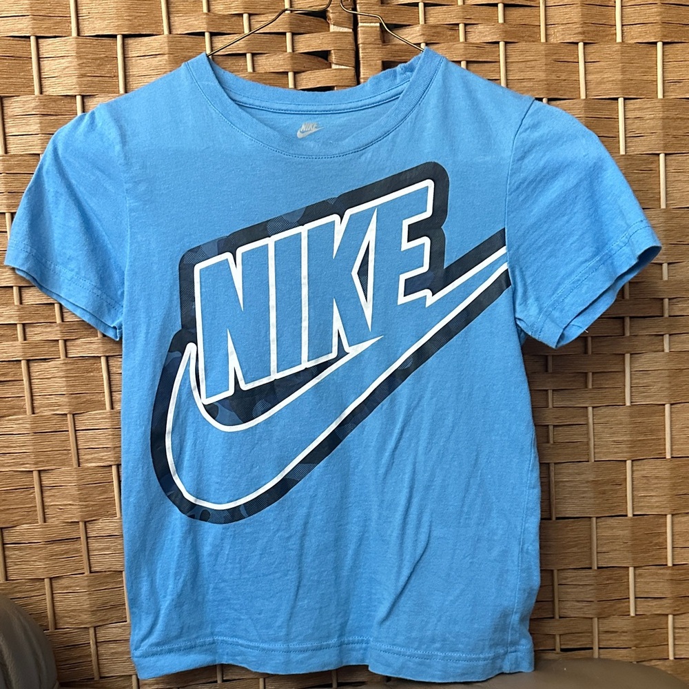 Nike Sky Blue Logo Tee